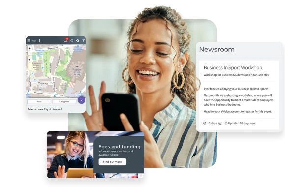 Access campus essentials with just a few clicks